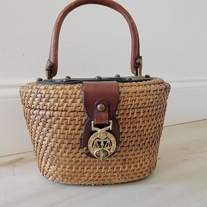 John Romain 1960's Basket Purse